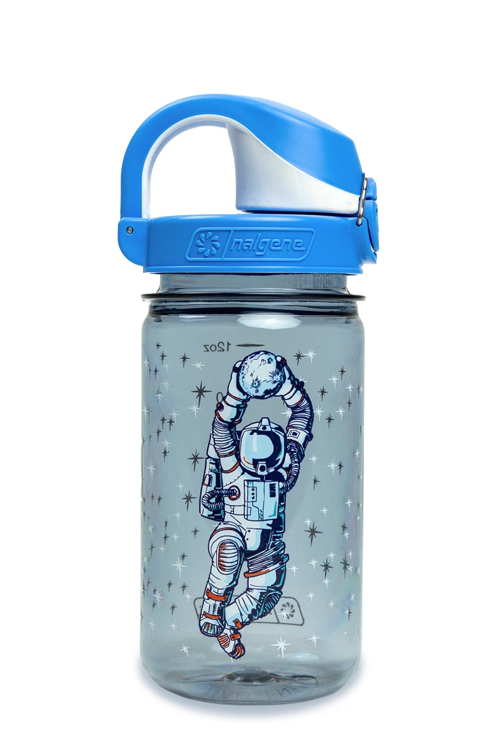 Nalgene product detail: 12oz On-The-Fly Kids Lock-Top Bottle with Graphics A1 — 12oz On-The-Fly Kids Lock-Top Bottle with Graphics