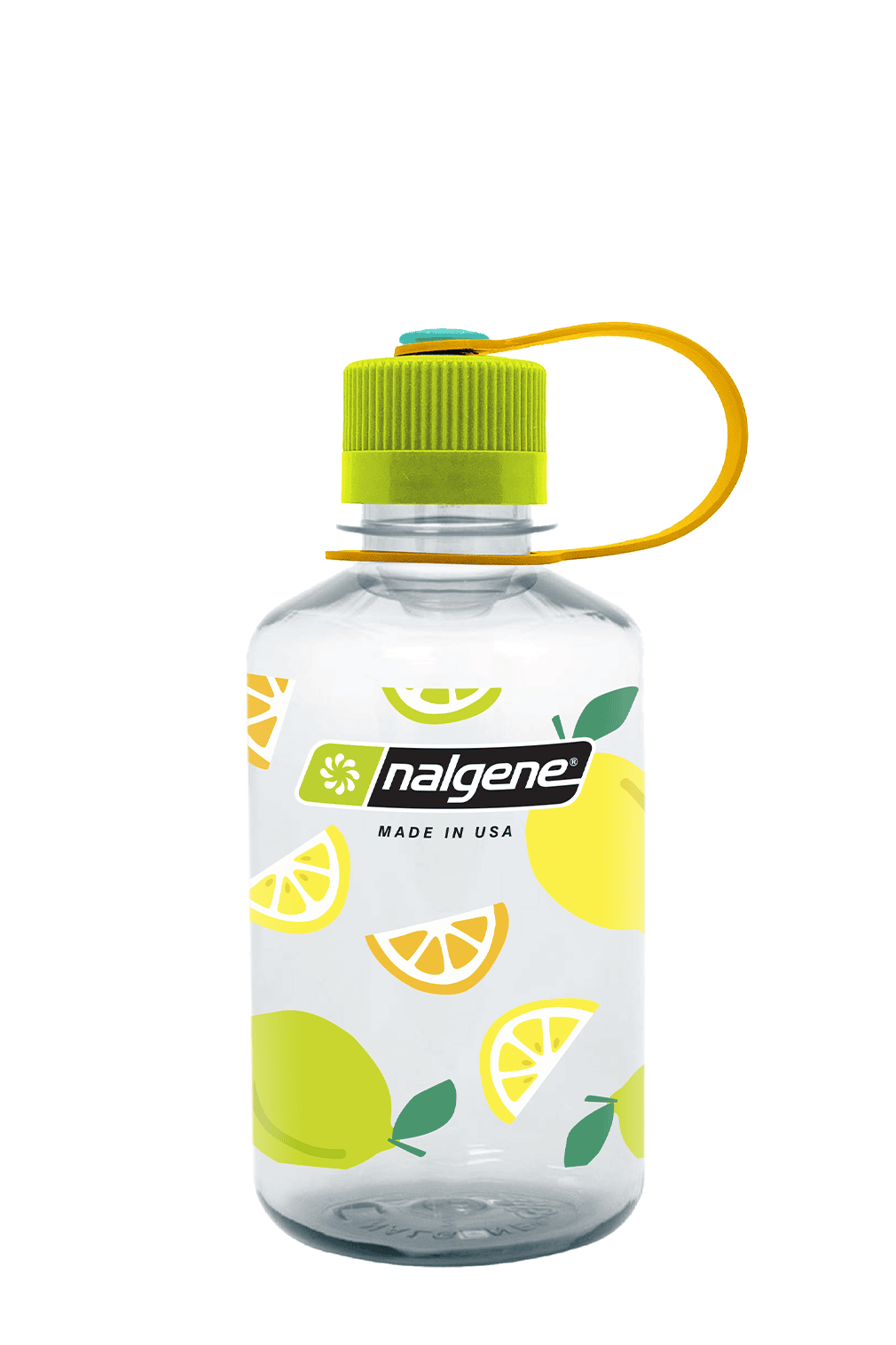 Nalgene product image: 16oz Narrow Mouth Fruit Print Bottles J2 — 16oz Narrow Mouth Fruit Print Bottles