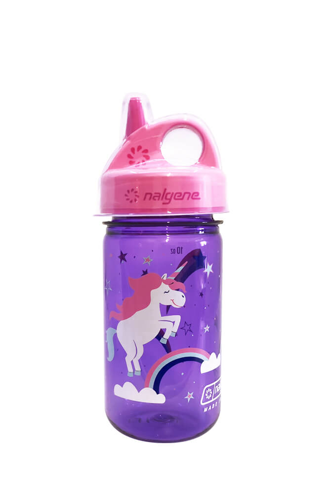 Nalgene product view: 12oz Kids Grip-N-Gulp with Graphics M0 — 12oz Kids Grip-N-Gulp with Graphics