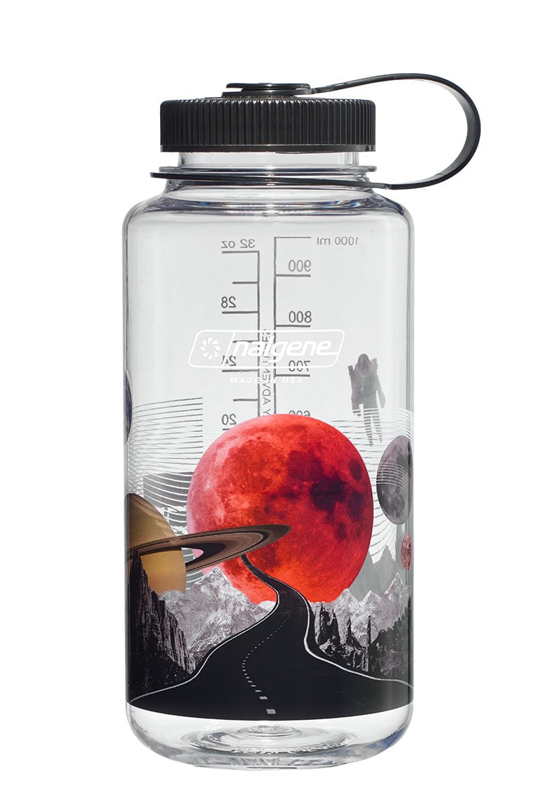 Nalgene product image: 32oz Wide Mouth Surrealist Bottles W6 — 32oz Wide Mouth Surrealist Bottles