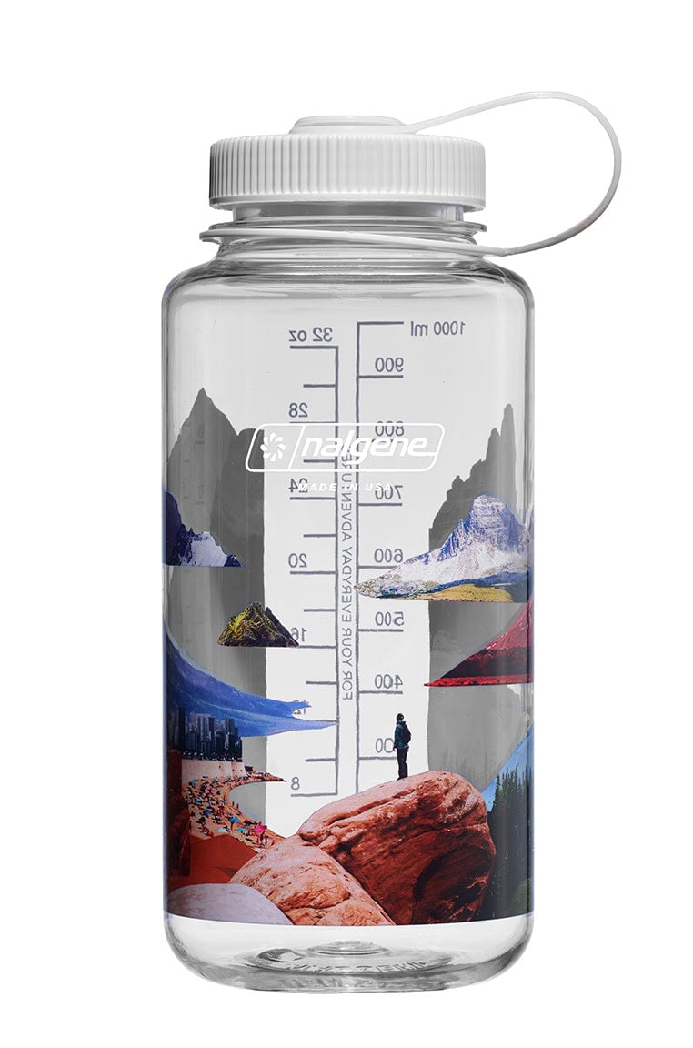 Nalgene product image: 32oz Wide Mouth Surrealist Bottles W6 — 32oz Wide Mouth Surrealist Bottles