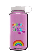 Nalgene product view: 32oz Wide Mouth Pride Bottle O2 — 32oz Wide Mouth Pride Bottle