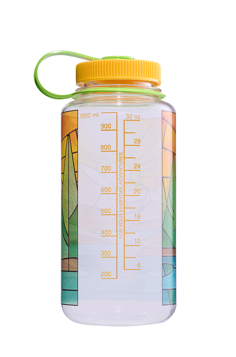 Nalgene product image: 32oz Wide Mouth Stained Glass Print Bottles I8 — 32oz Wide Mouth Stained Glass Print Bottles