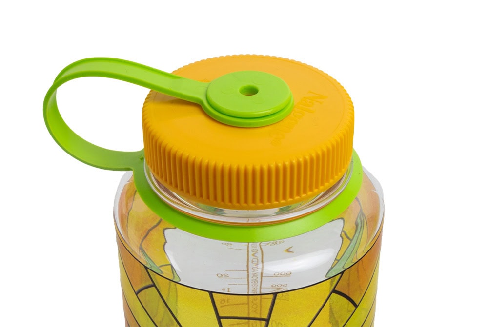 Nalgene product view: 32oz Wide Mouth Stained Glass Print Bottles I8 — 32oz Wide Mouth Stained Glass Print Bottles