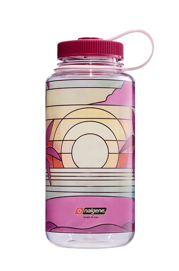 Nalgene product image: 32oz Wide Mouth Stained Glass Print Bottles K8 — 32oz Wide Mouth Stained Glass Print Bottles