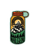 Nalgene product detail: Mountain Peak Sticker G2 — Mountain Peak Sticker