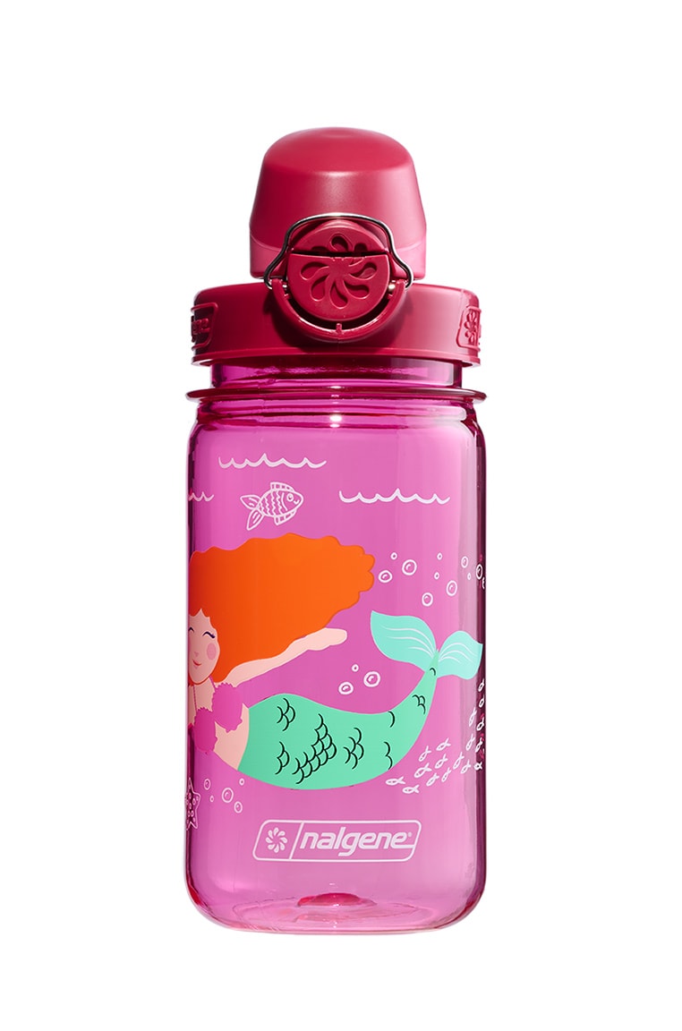Nalgene product detail: 12oz On-The-Fly Kids Lock-Top Bottle with Graphics A1 — 12oz On-The-Fly Kids Lock-Top Bottle with Graphics