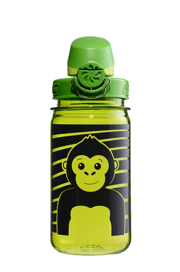 Nalgene product image: 12oz On-The-Fly Kids Lock-Top Bottle with Graphics A1 — 12oz On-The-Fly Kids Lock-Top Bottle with Graphics
