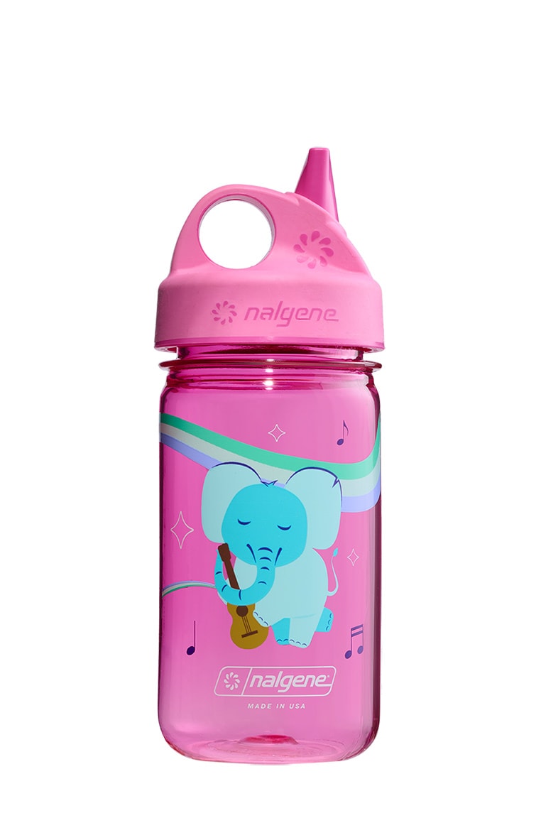 Nalgene product view: 12oz Kids Grip-N-Gulp with Graphics M0 — 12oz Kids Grip-N-Gulp with Graphics