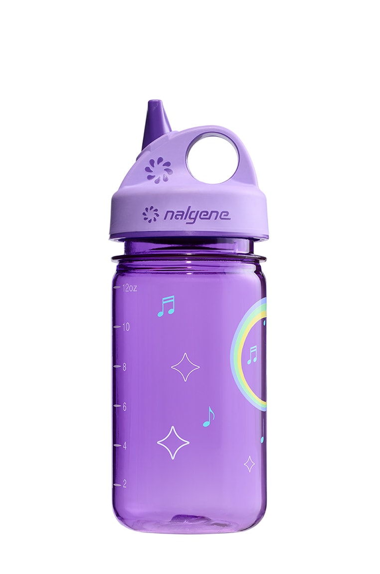 Nalgene product image: 12oz Kids Grip-N-Gulp with Graphics Q1 — 12oz Kids Grip-N-Gulp with Graphics
