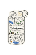 Nalgene Bottle Map Sticker — Nalgene Bottle Map Sticker K5