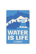 Nalgene product image: Water Is Life Sticker E5 — Water Is Life Sticker