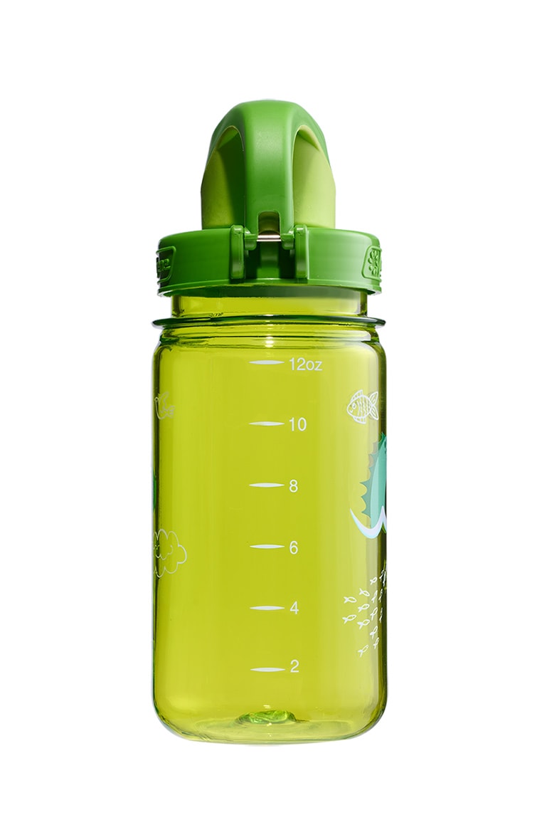 Nalgene product image: 12oz On-The-Fly Kids Lock-Top Bottle with Graphics A1 — 12oz On-The-Fly Kids Lock-Top Bottle with Graphics