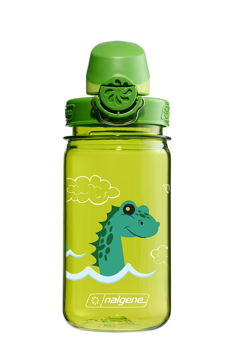 Nalgene product image: 12oz On-The-Fly Kids Lock-Top Bottle with Graphics A1 — 12oz On-The-Fly Kids Lock-Top Bottle with Graphics