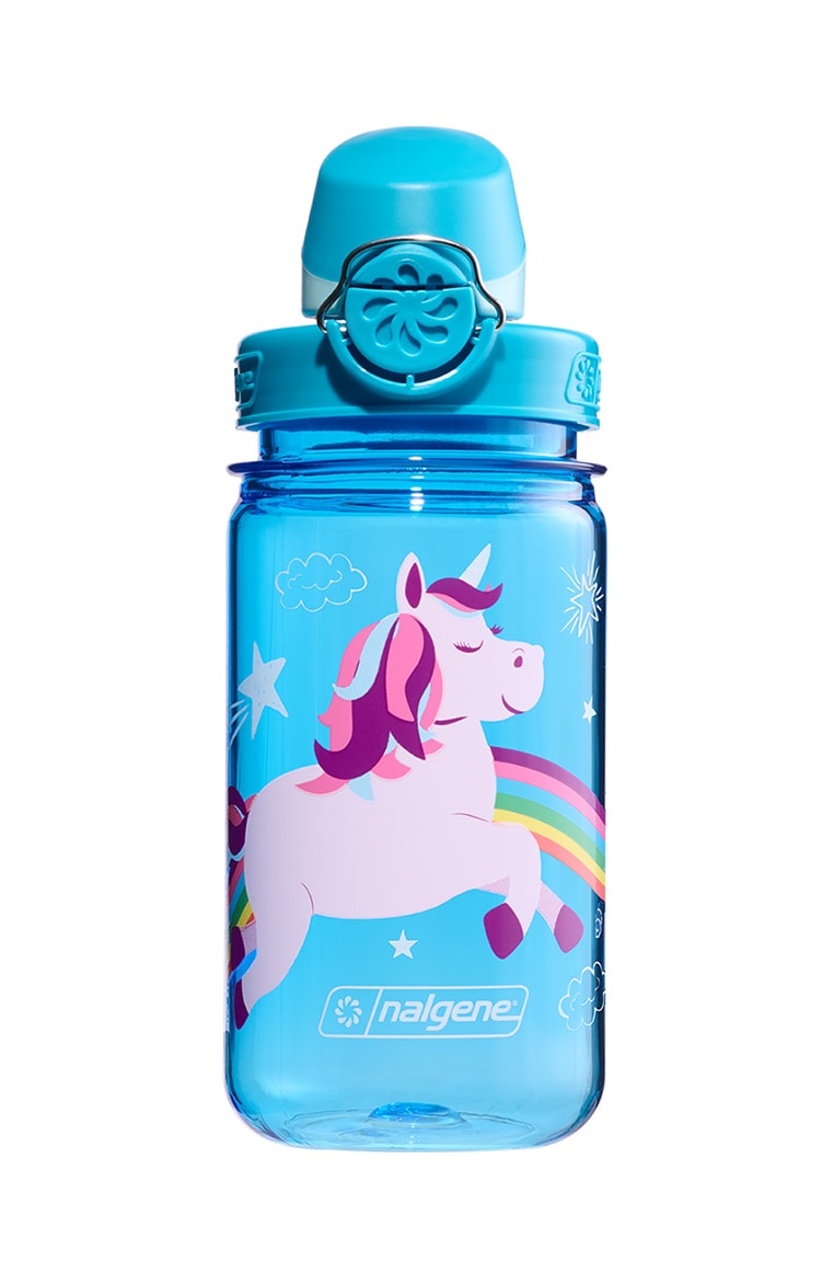 Nalgene product image: 12oz On-The-Fly Kids Lock-Top Bottle with Graphics A1 — 12oz On-The-Fly Kids Lock-Top Bottle with Graphics