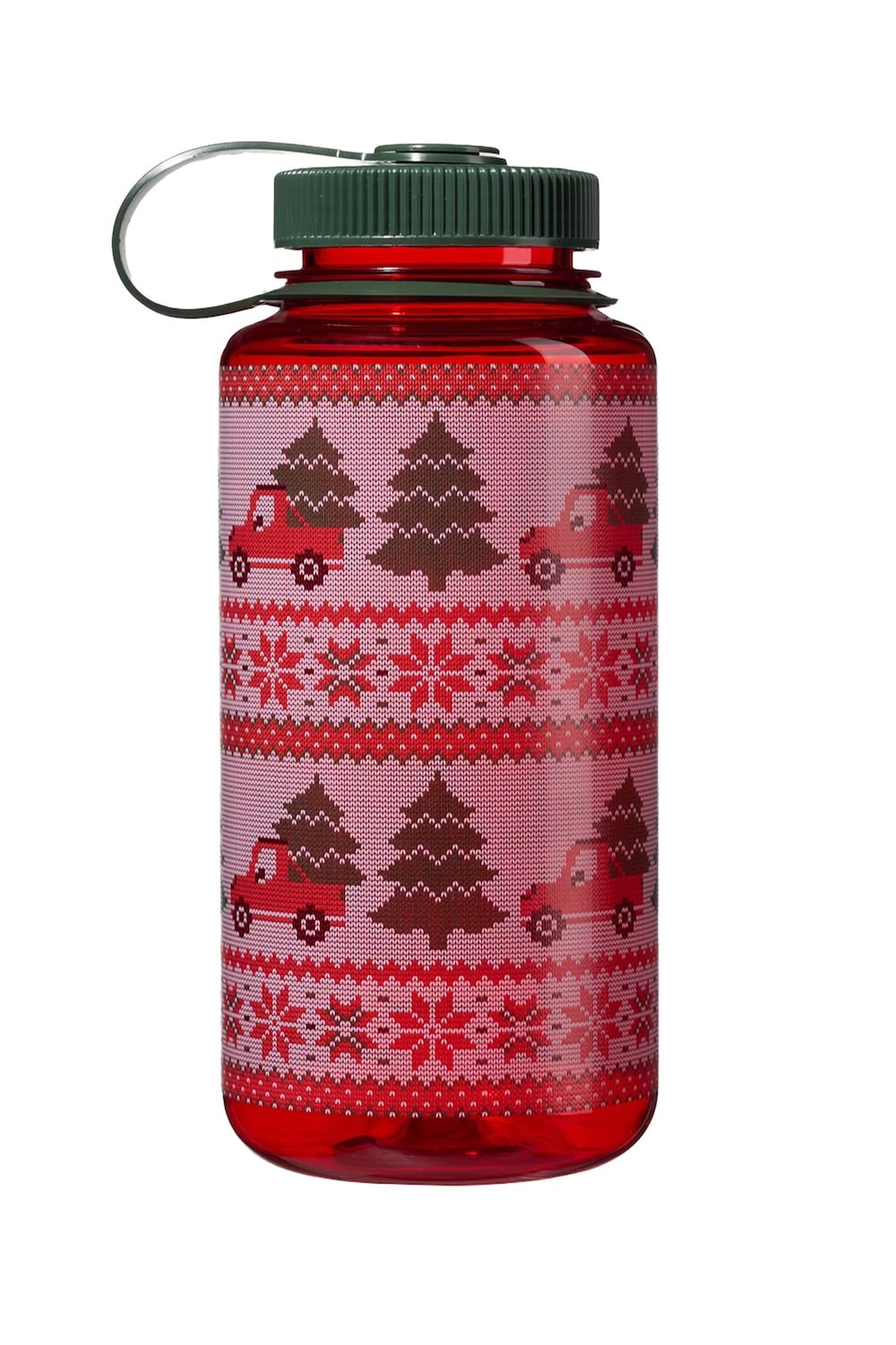 Nalgene product detail: 32oz Wide Mouth Ugly Sweater Bottle F6 — 32oz Wide Mouth Ugly Sweater Bottle
