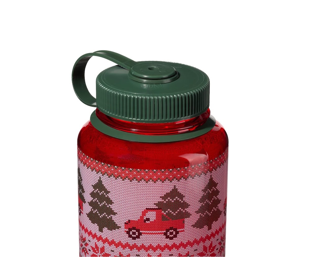 Nalgene product view: 32oz Wide Mouth Ugly Sweater Bottle F6 — 32oz Wide Mouth Ugly Sweater Bottle
